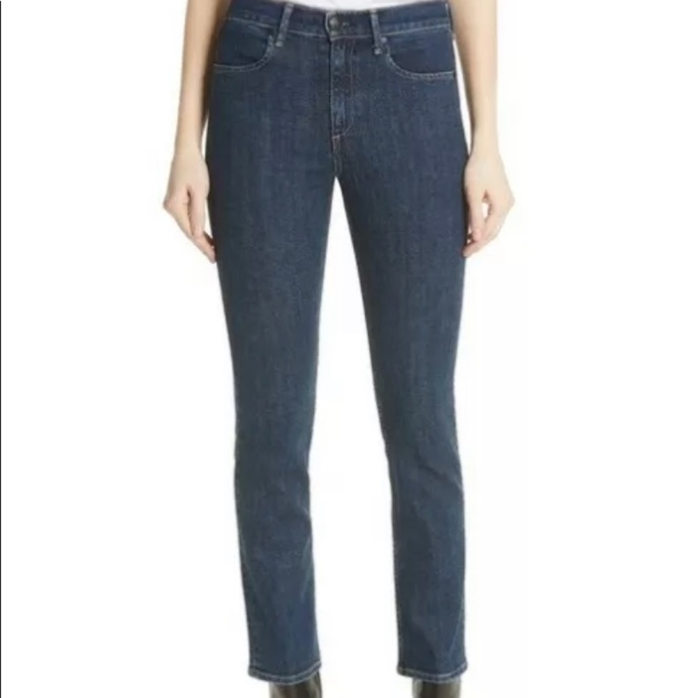 Rag & Bone Dark Paz Straight Ankle Jeans